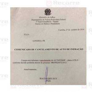 Multa art 203 v ultrapassagem ausência de flagrante e devido processo legal