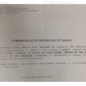 Multa art 167 cinto de segurança ausência de flagrante e falta de motivação